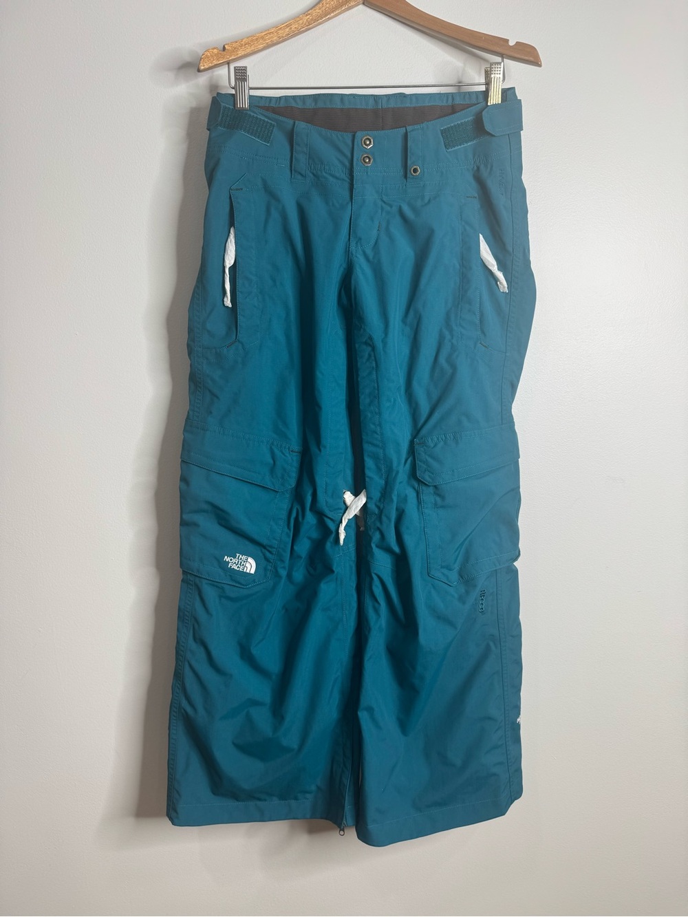 NEW The North Face Women's Cryptic Snowboard Pants Teal Blue Size XS Winter